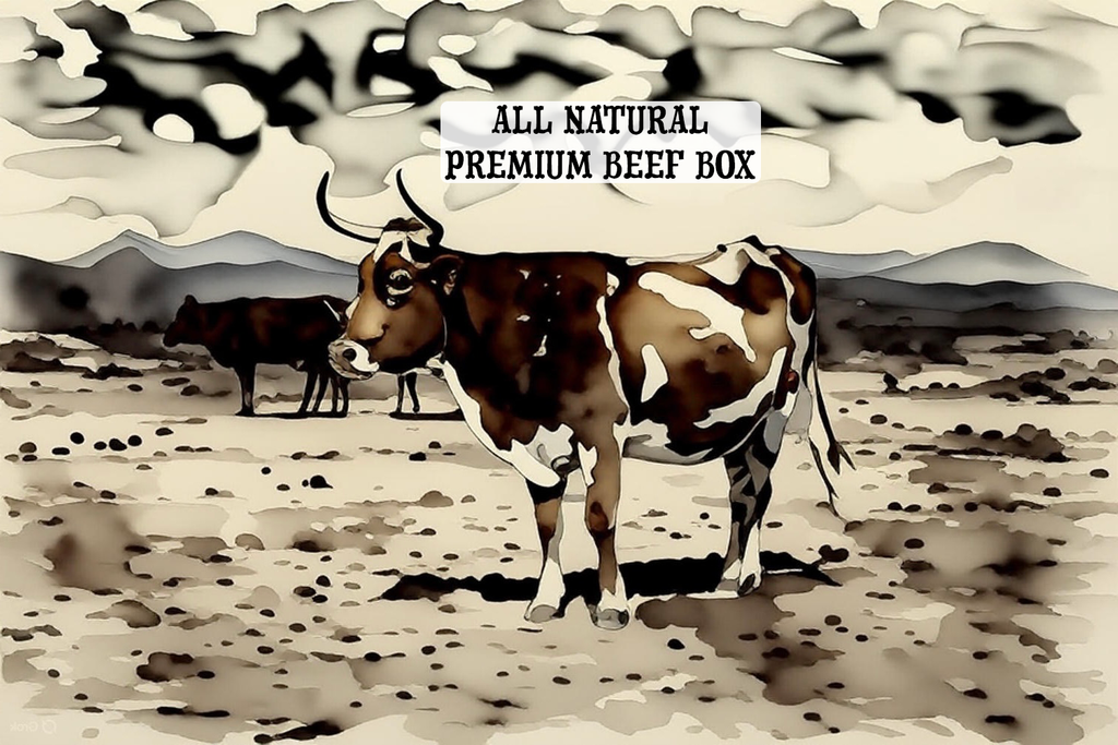 All Natural Premium Beef Box Over 12LBs