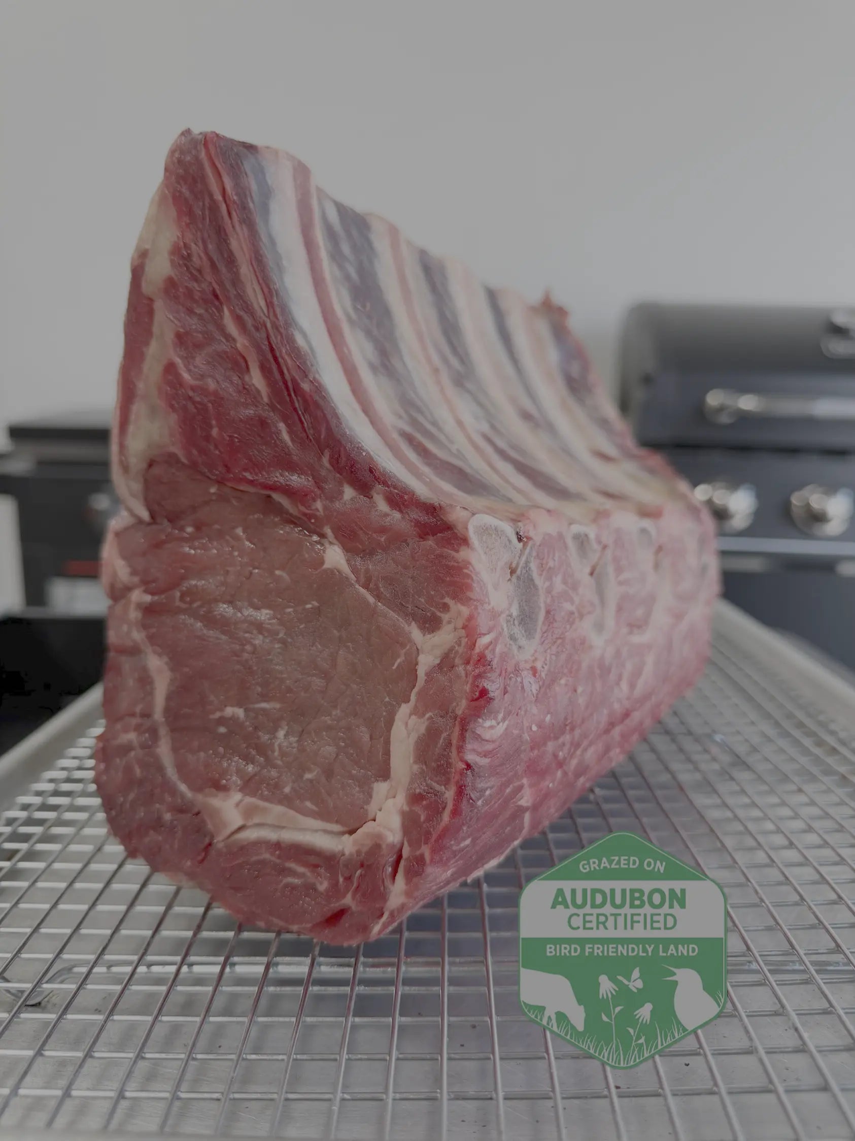 Grass Fed Bone-in Prime Rib Rack - Diamond Spur Provisions and Meats