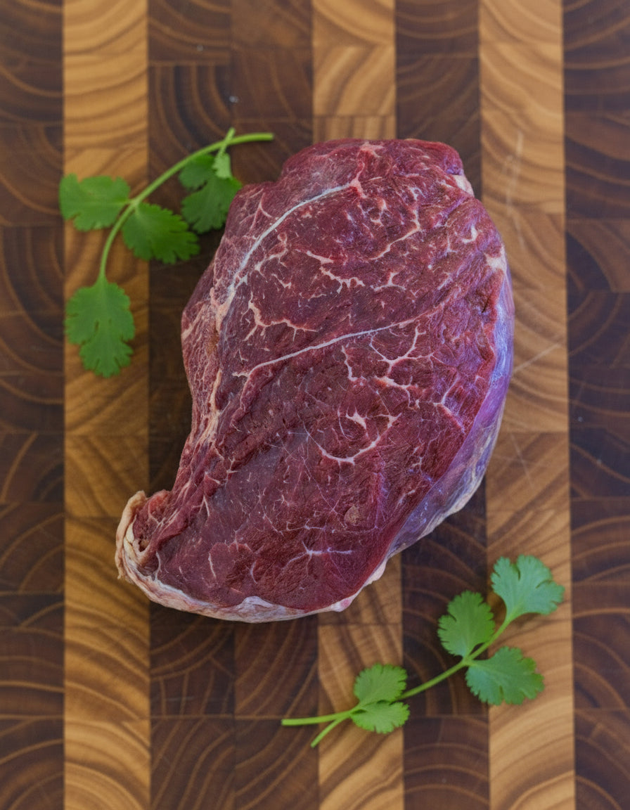 Grass Fed Beef Ranch Steak Roast Approx. 2.5 LB