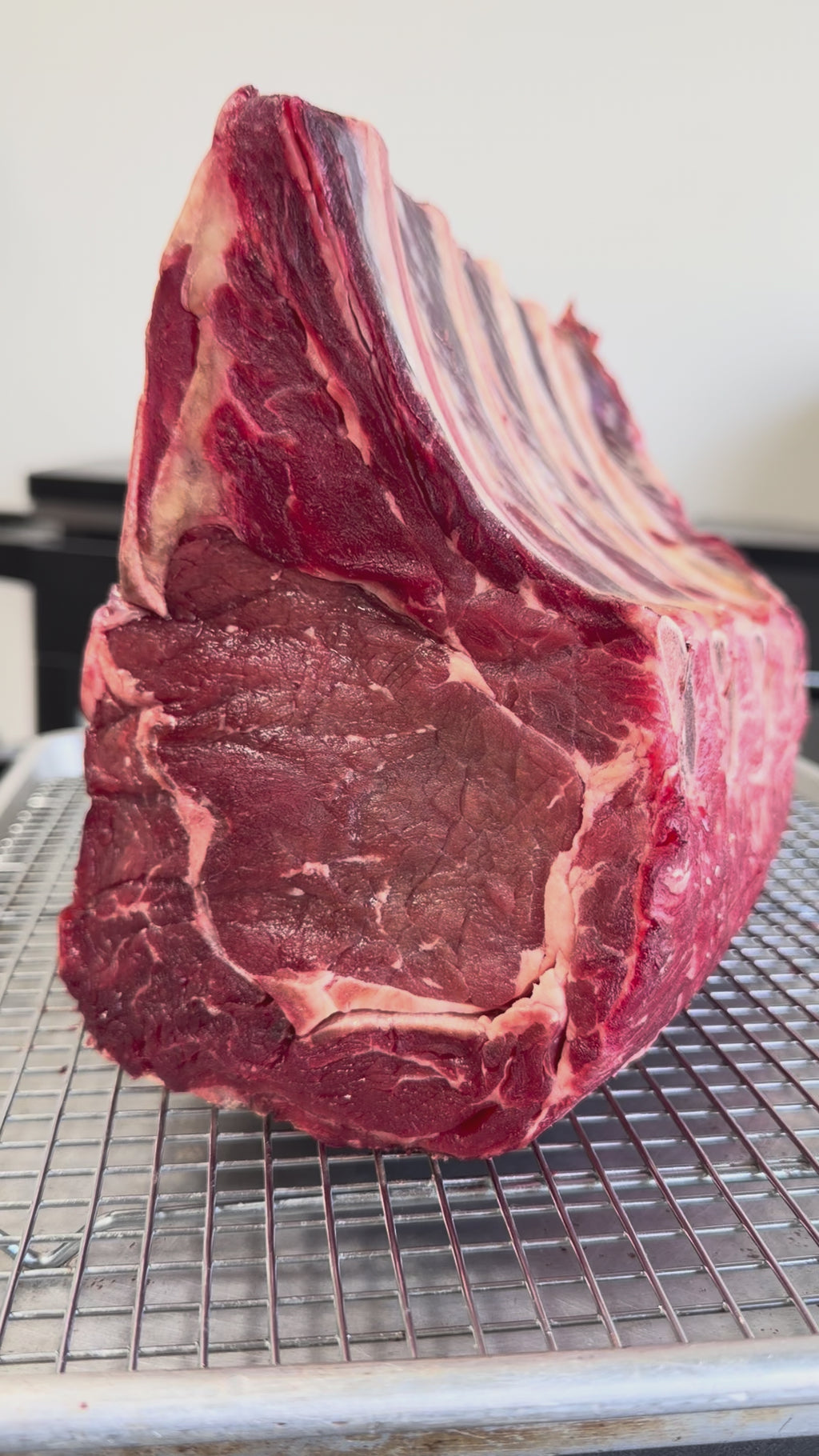 Grass Fed Bone-in Beef Prime Rib Rack